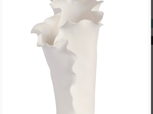 Sarah Vase - White