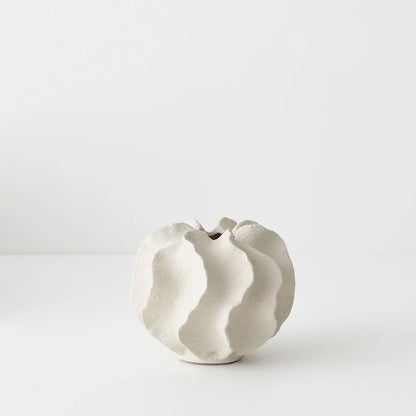Salento Vase - 13x16cm - Limestone