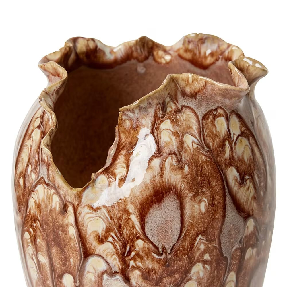 Jahira Vase - Mocha - Large