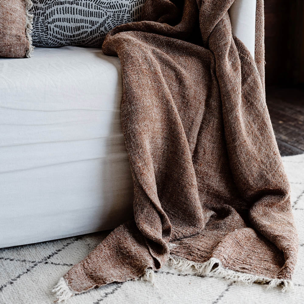 Tabako Throw - Linen - 200 x 140 cm