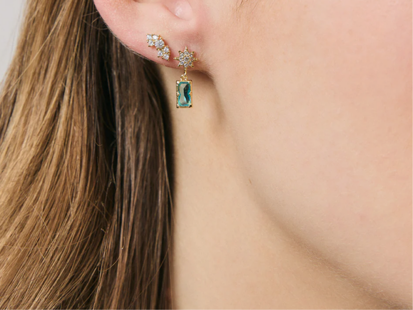 Gretchen Studs - Gold