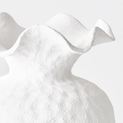 Vase Namoli - White - 24cmhx19cmd