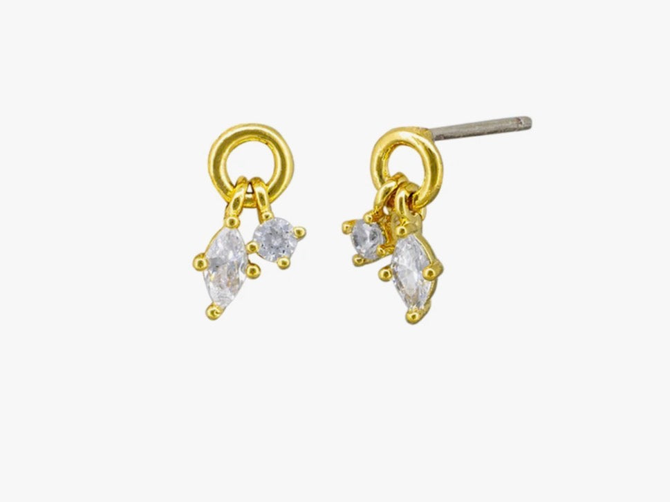 Avery Studs - Gold