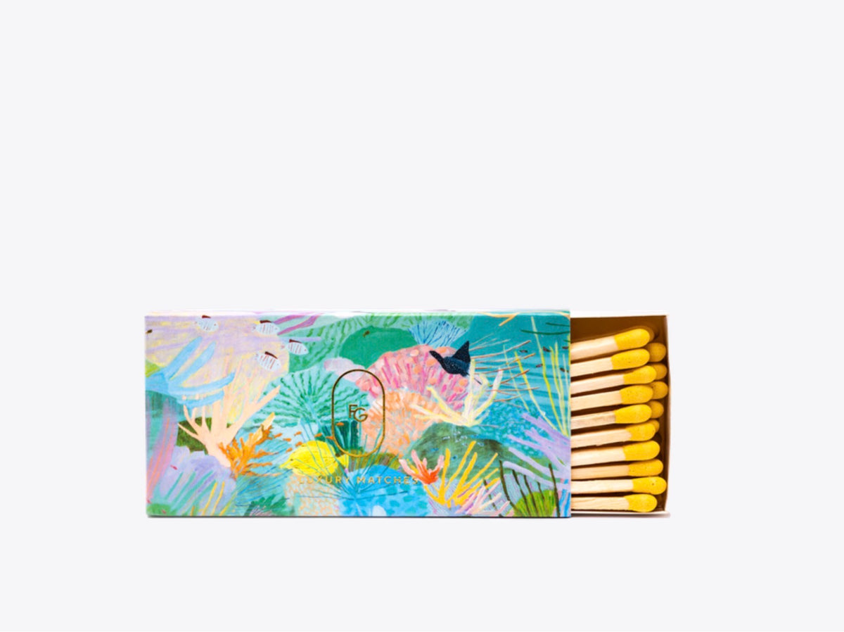 Franki Gusti Luxury Matches - Holiday Series - Neon Reef - Janey Forbes