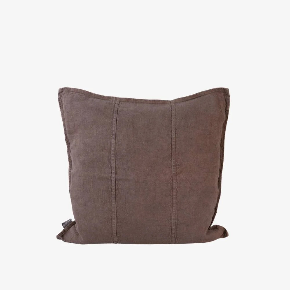 Luca Linen Cushion - Mink - 50 x 50 cm