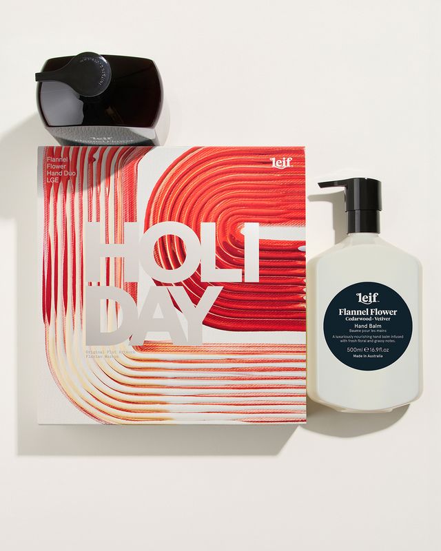 Leif Limited Edition Holiday Hand Duo - Large - Flannel Flower