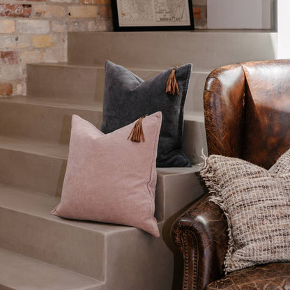 Hudson Corduroy Cushion - Soft Musk - 50 x 50 cm