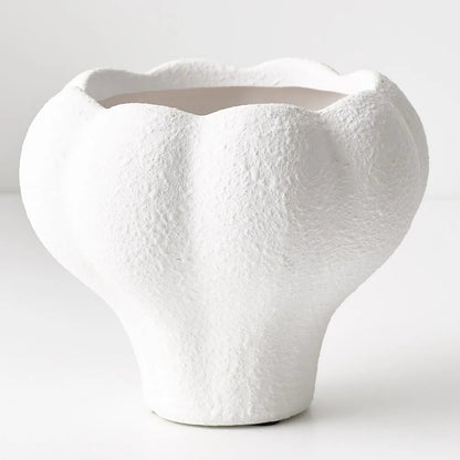 Aura Pot - White - 16x19 cm