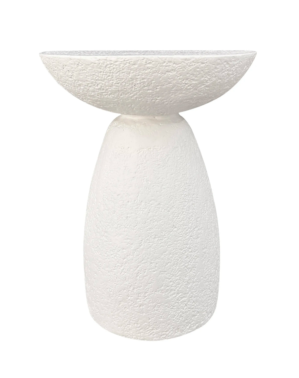 Avana Side Table - Milky White