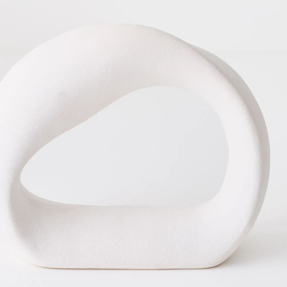 Fausia Object - White - 22 x 8 x 18cm