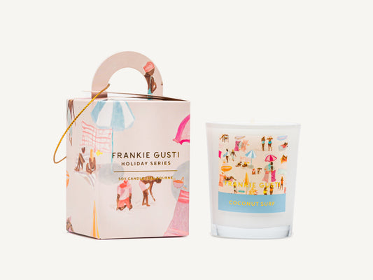 Franki Gusti - Holiday Series - Ornament - Janey Forbes - Coconut Surf