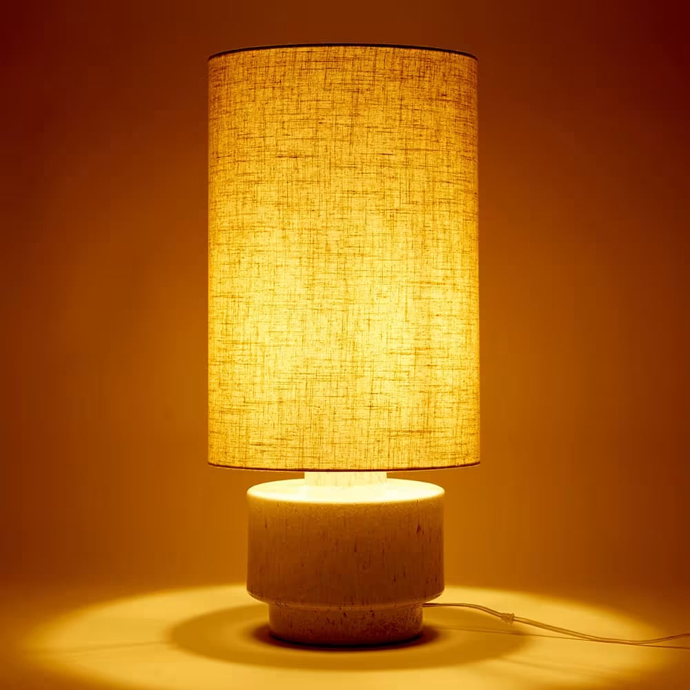 Ezra Table Lamp - White