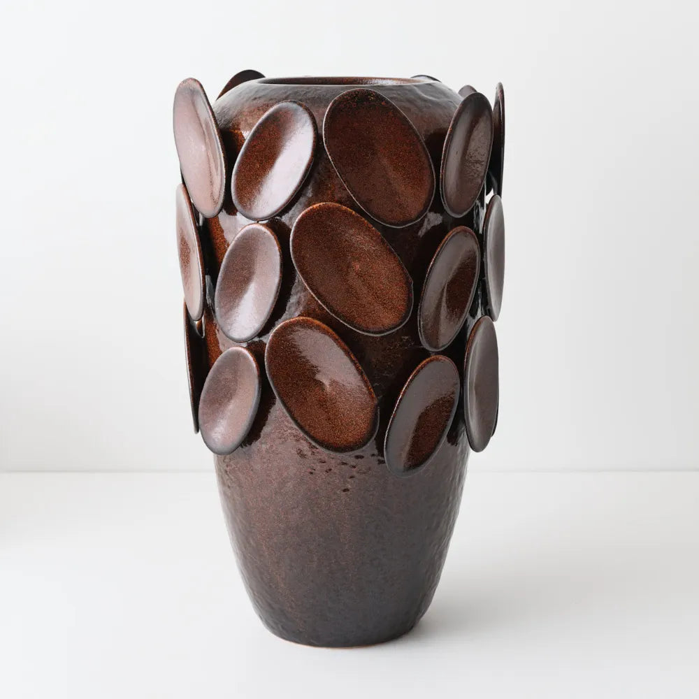 Olavo Vase - Chocolate - Large