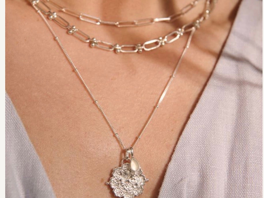 Loved Always pendant Necklace - Sterling Silver