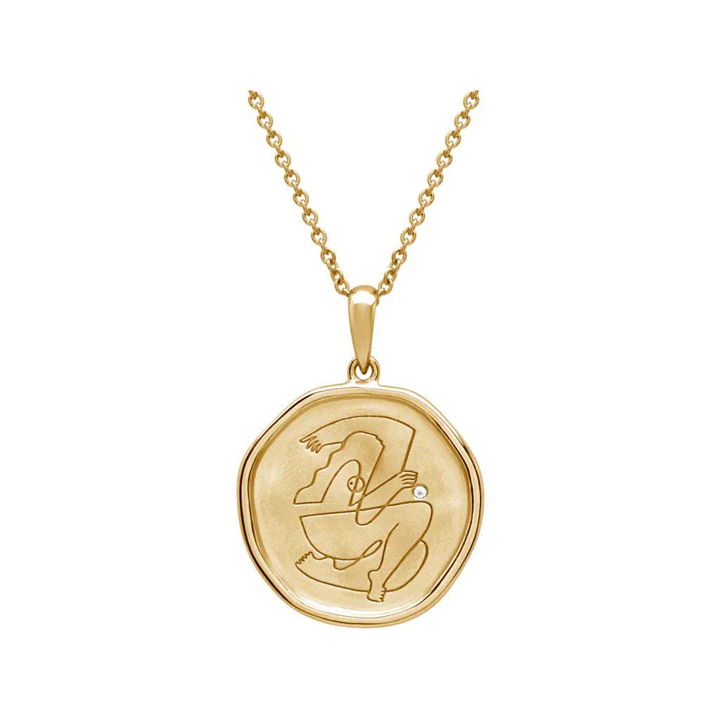 Empowerment Necklace 18KT Yellow Gold