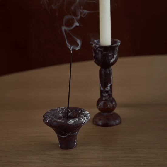 Bell Incense Burner - Rosso Levanto