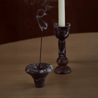 Bell Incense Burner - Rosso Levanto