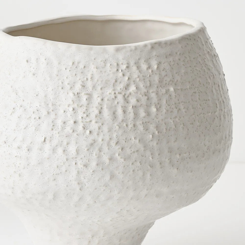 Aurora Pot - White Chalk