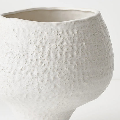 Aurora Pot - White Chalk