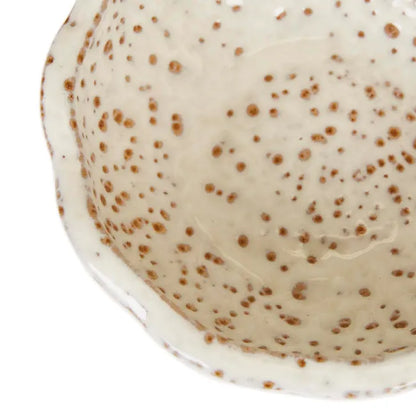 Hanson Eden Set Of 3 Bowls - Mottled White