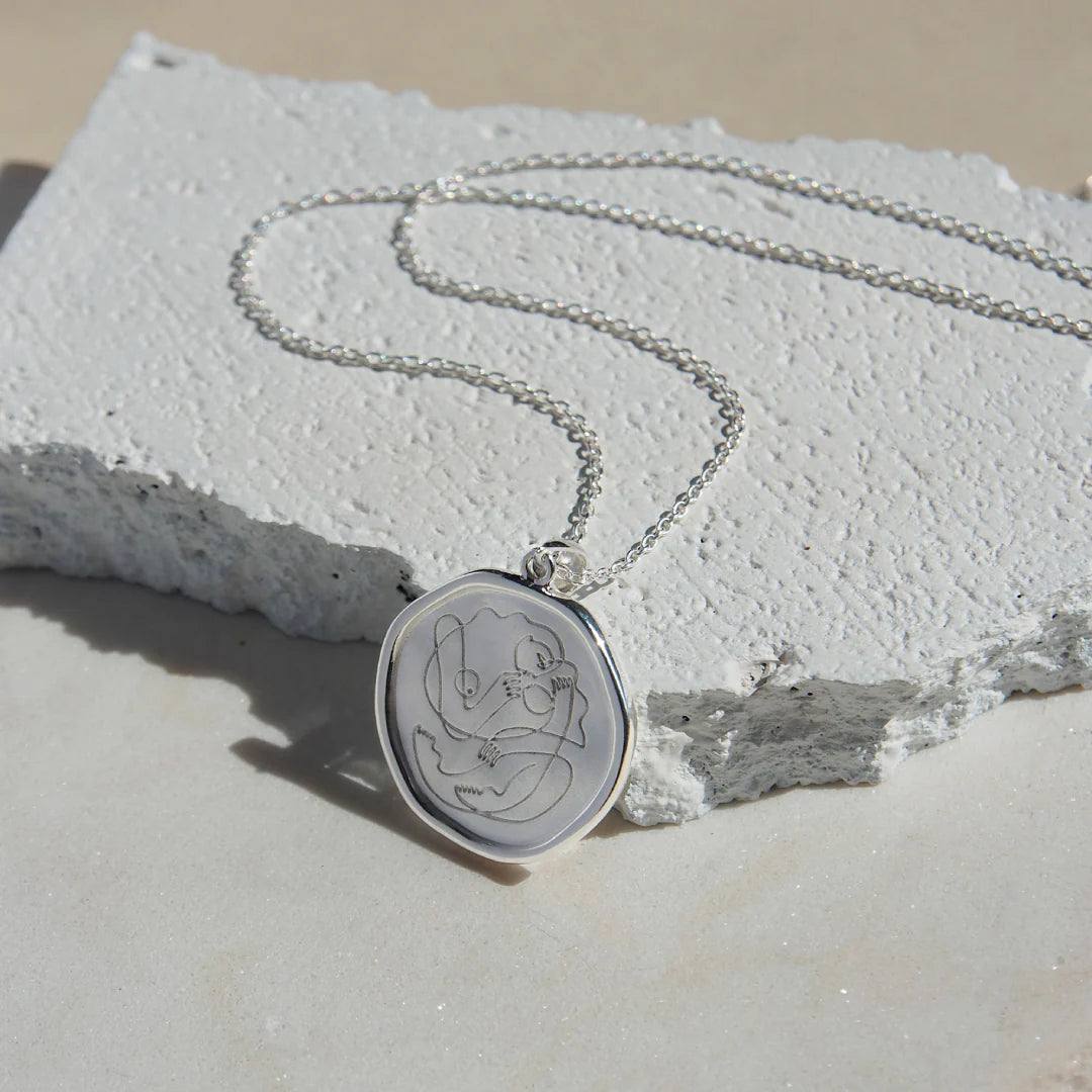 Motherhood Necklace Sterling Silve