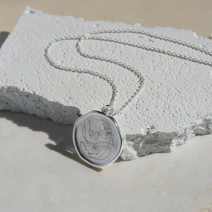 Motherhood Necklace Sterling Silve