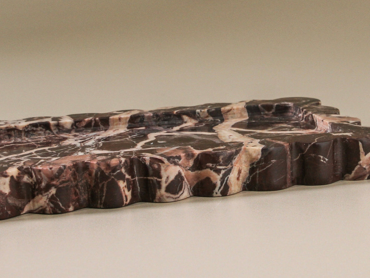 Juliette Tray - Cherry Marble