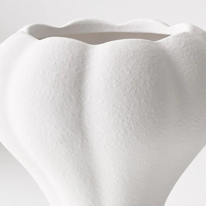 Aura Pot - White - 22x22 cm