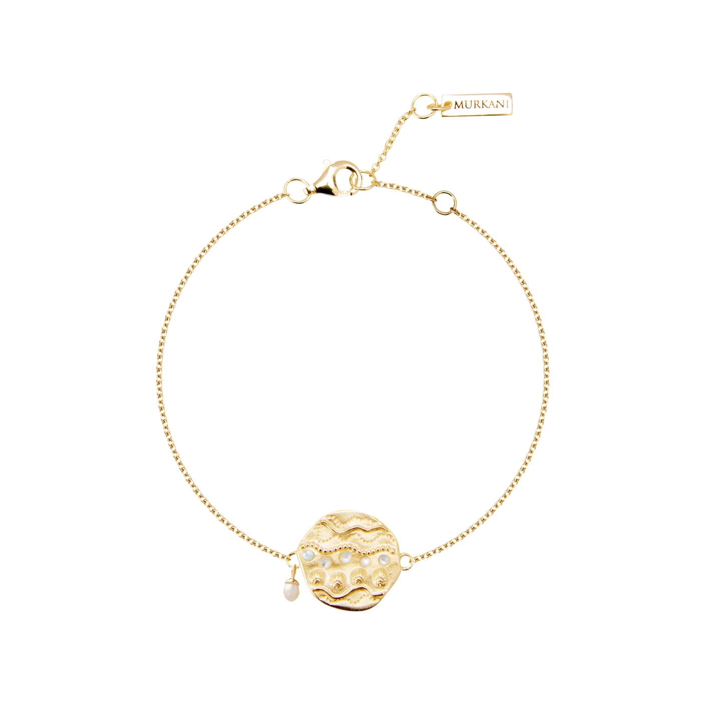 Ocean Dreamer Bracelet in 18KT Yellow Gold Plate