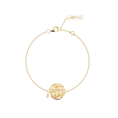 Ocean Dreamer Bracelet in 18KT Yellow Gold Plate