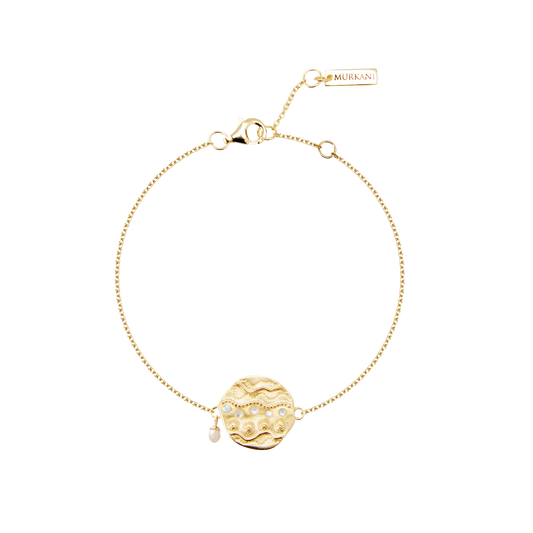 Ocean Dreamer Bracelet in 18KT Yellow Gold Plate