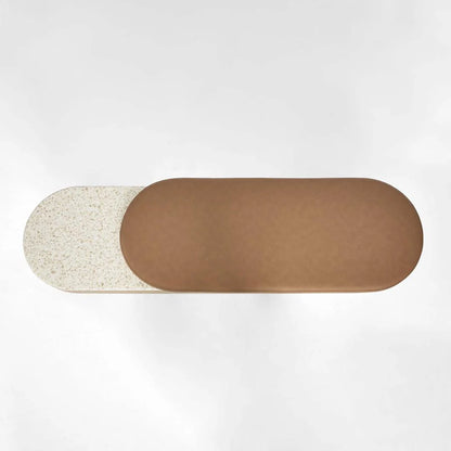 Beta Bench - Light Oak & Terazzo