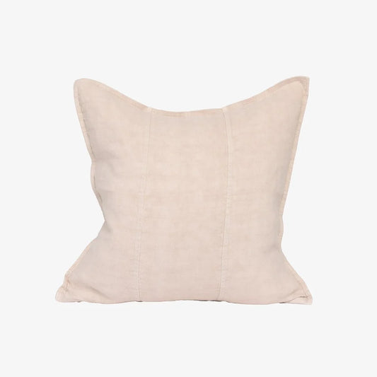 Luca Linen Cushion - 50 x 50cm - Soft Lilac