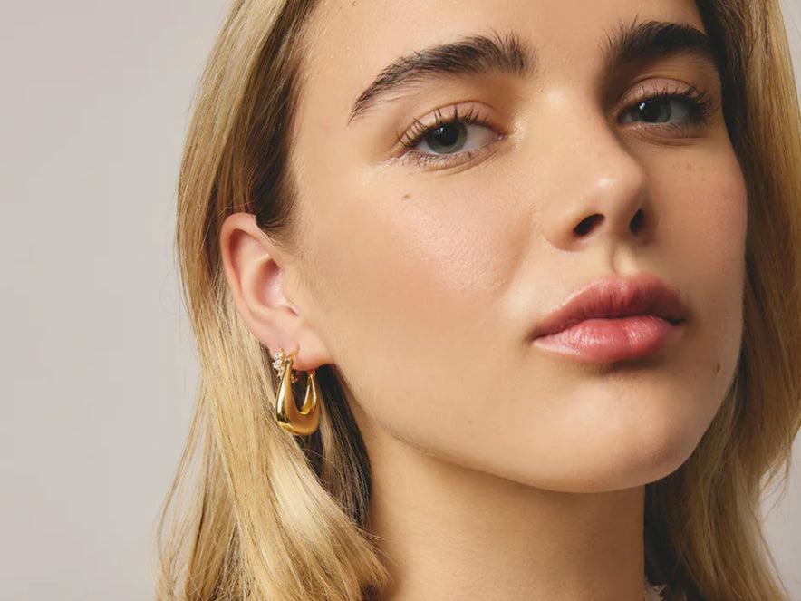 Candice Hoops - Gold
