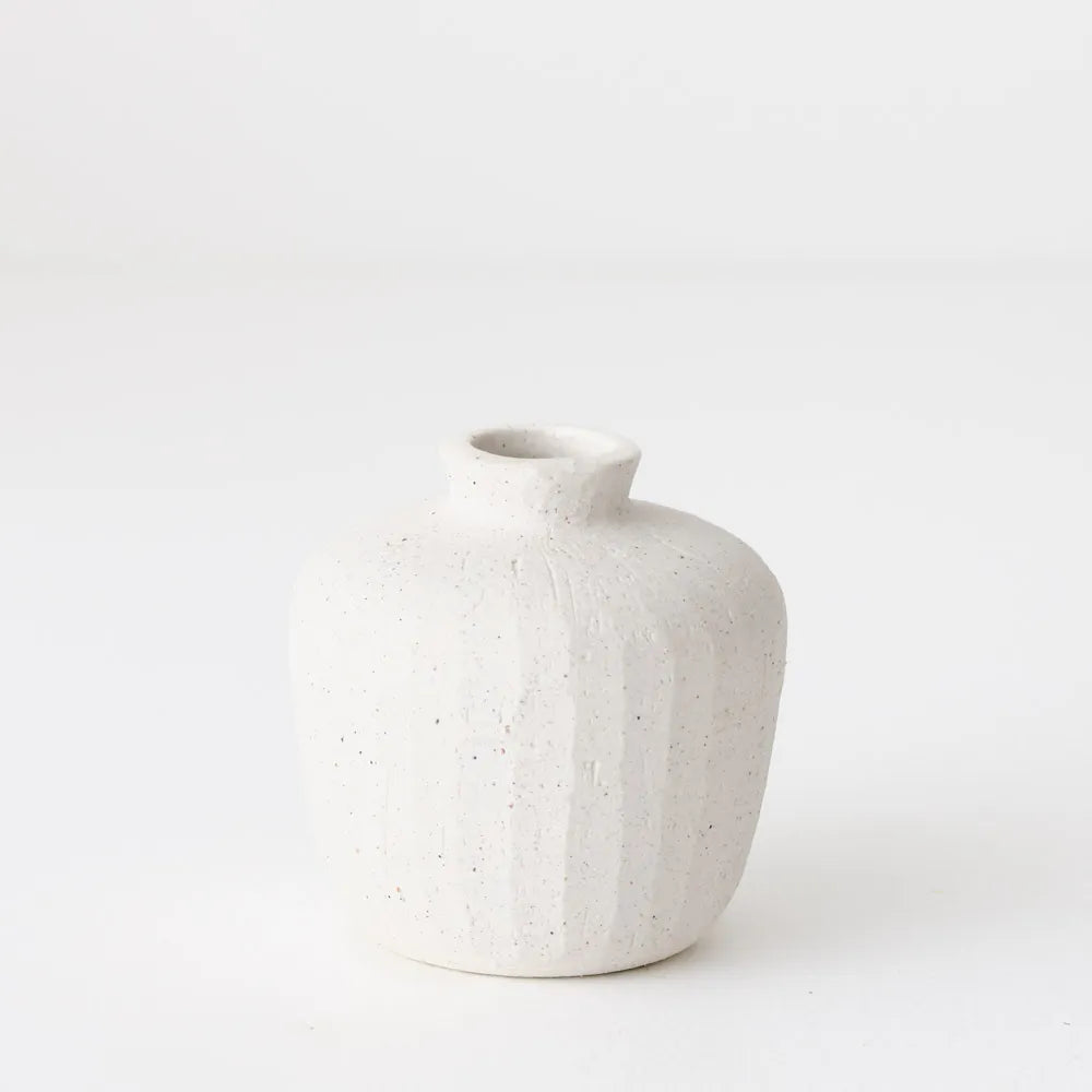 Coa Vase - Chalk - 7cmh x 7cmd