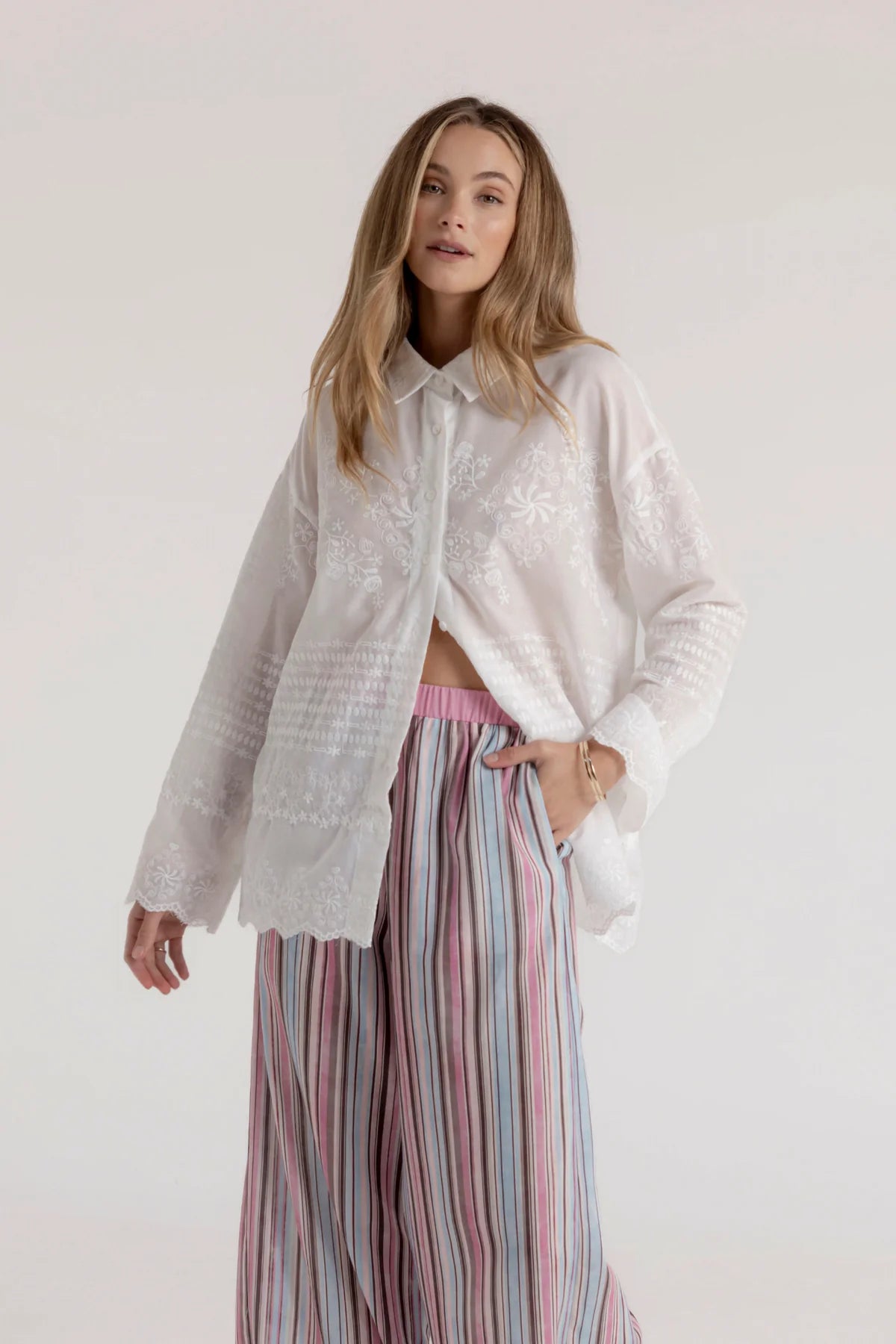 Selene Shirt - White