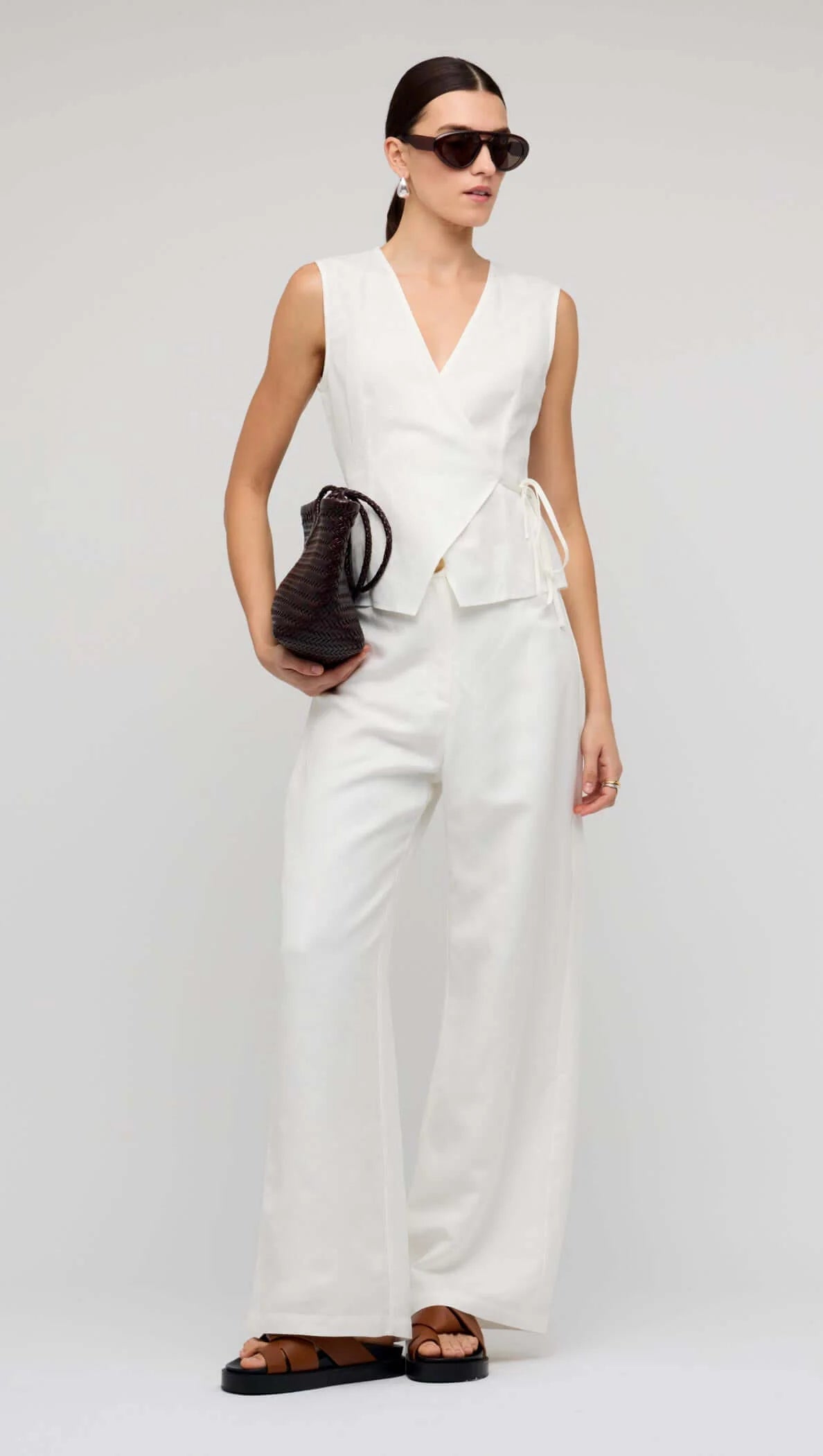 Nyla Wrap Top
