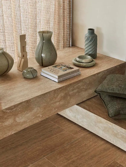 Boden Stripe - Large Vase - Sage