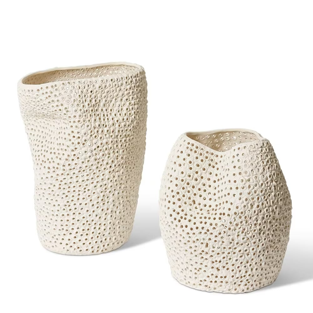 Amelie Vessel - Ivory - 31 x 28 x 42 cm