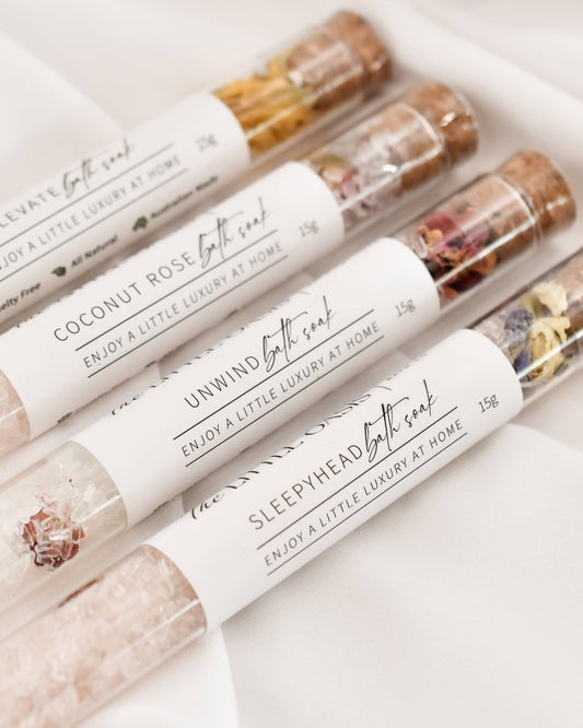 Unwind Magnesium Bath Soak - Test  Tube