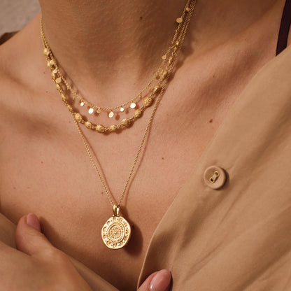 Kindred Necklace - 18k Yellow Gold Plated