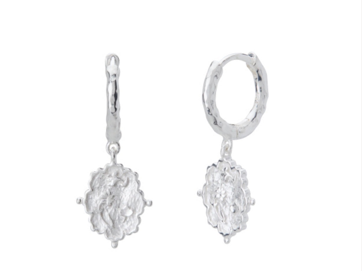 Loved Always Huggies  - Sterling Silver