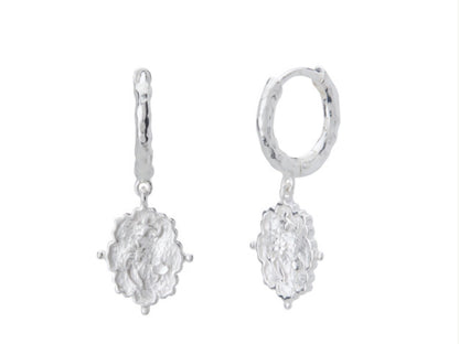 Loved Always Huggies  - Sterling Silver