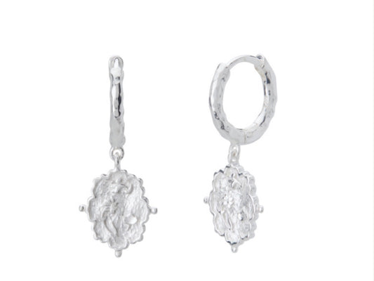 Loved Always Huggies  - Sterling Silver