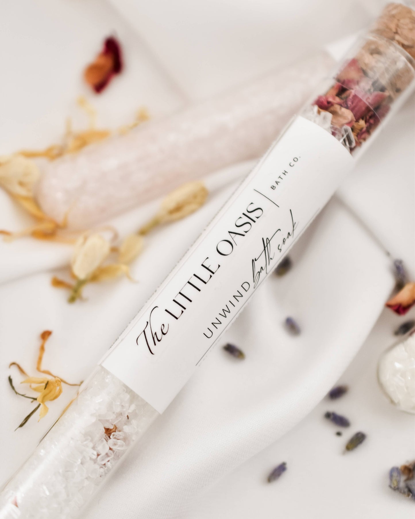 Unwind Magnesium Bath Soak - Test  Tube