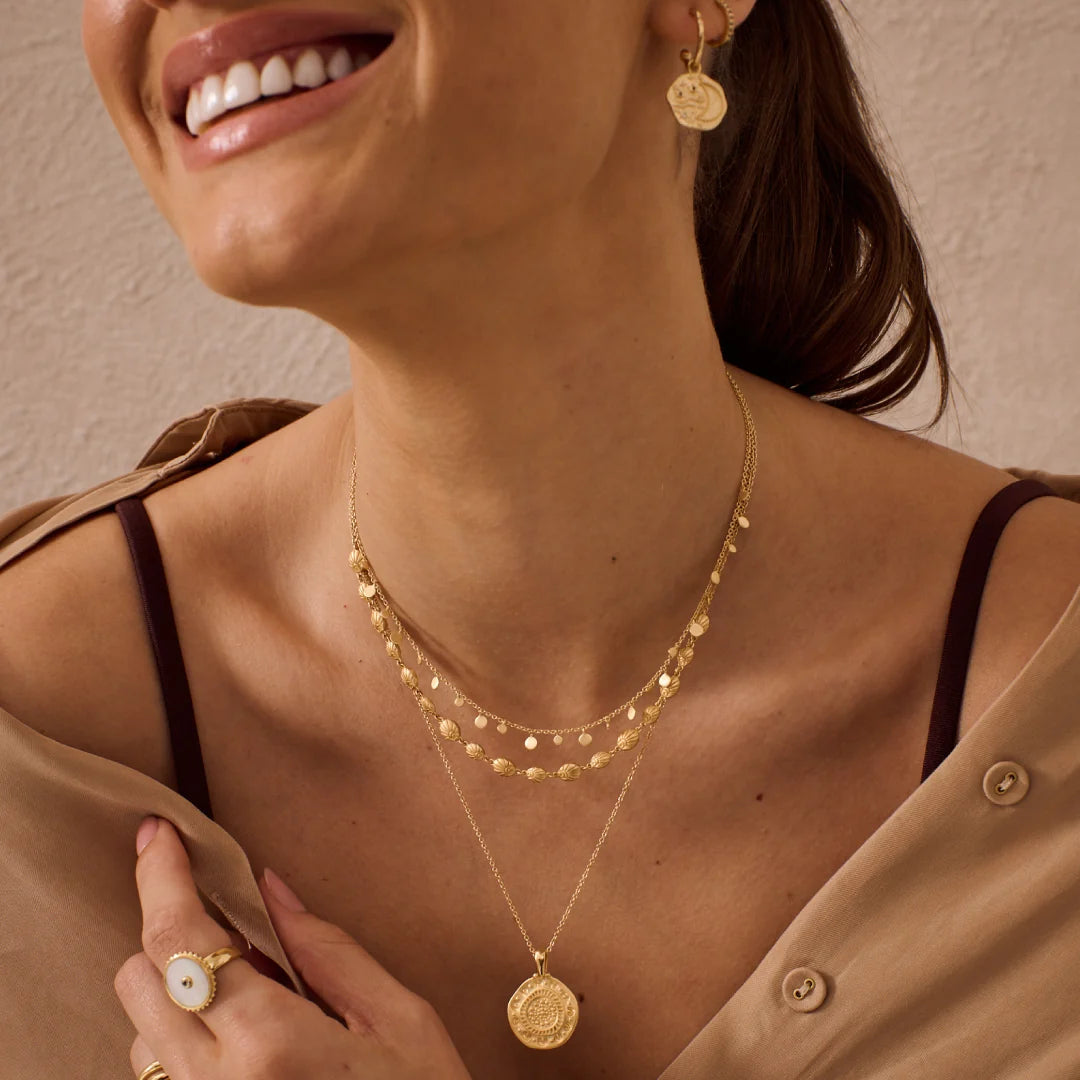 Kindred Necklace - 18k Yellow Gold Plated