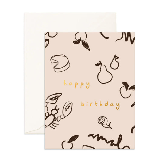 Birthday Amalfi - Greeting Card