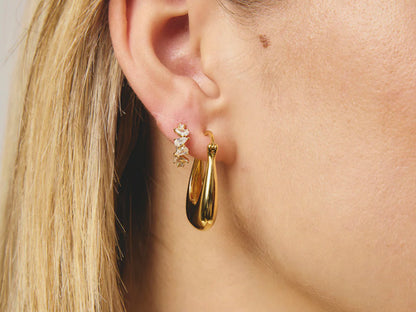 Candice Hoops - Gold