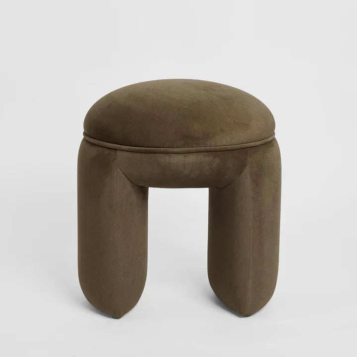 Harper Ottoman - Brown