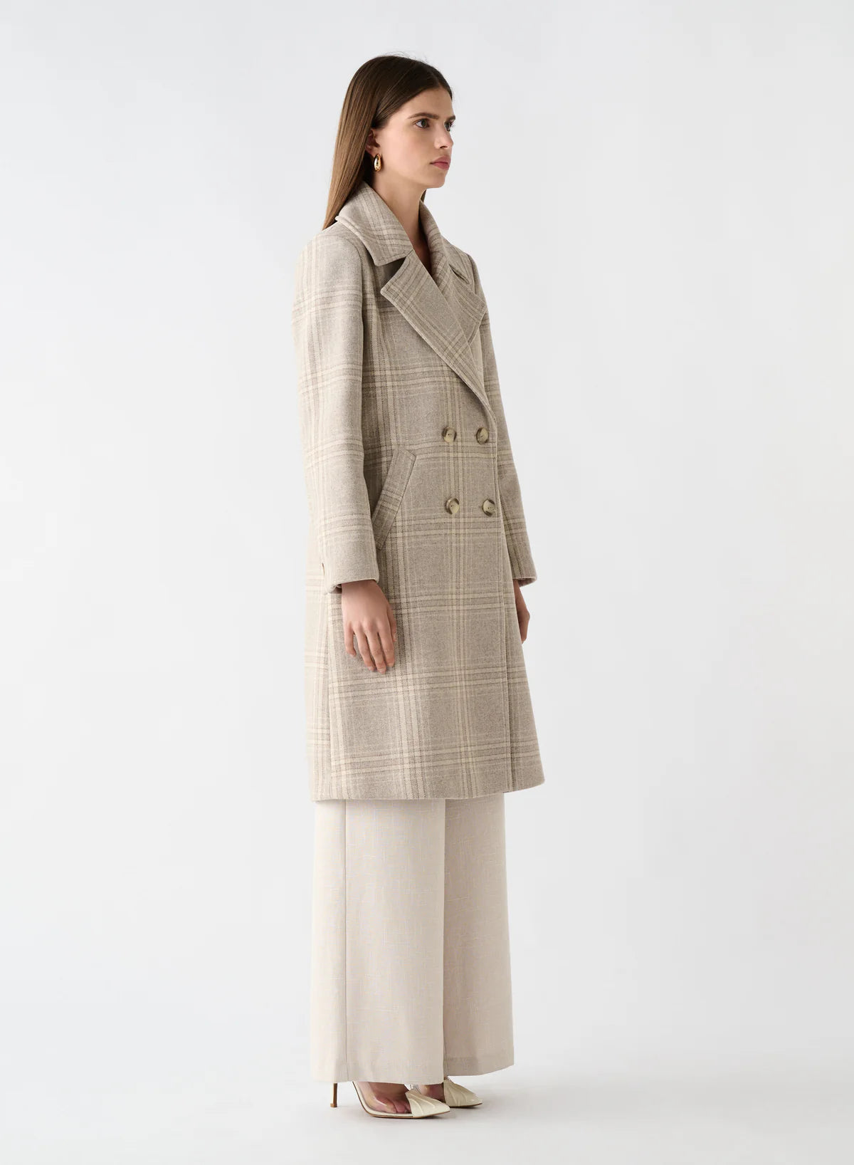 Edition Coat - Cream Check